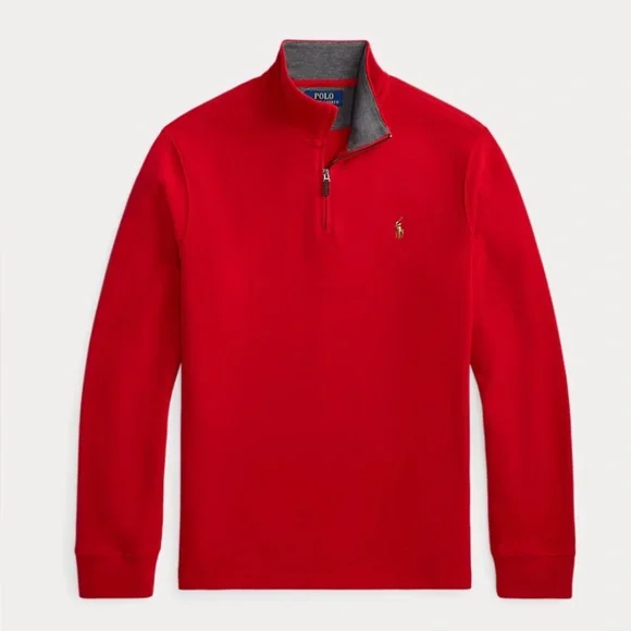 Polo Ralph Lauren Estate-Rib Quarter-Zip Pullover Size XL
